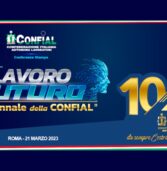 Decennale della CONF.I.A.L. – 21 Marzo 2023 – Senato della Repubblica. Firma di un patto di cooperazione sindacale Italia-Romania tra CONF.I.A.L. E CARTEL ALFA “